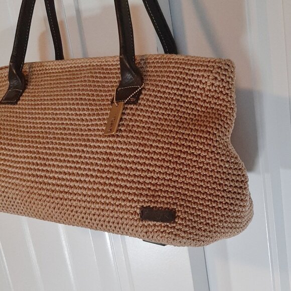The Sak X Elliott Lucca Woven Nylon & Leather Trim Shoulder Bag - Picture 6 of 16